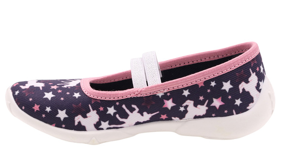 Kapcie dziecięce obuwie tekstylne na gumce