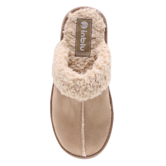 Kapcie damskie ciepłe obuwie domowe baranek