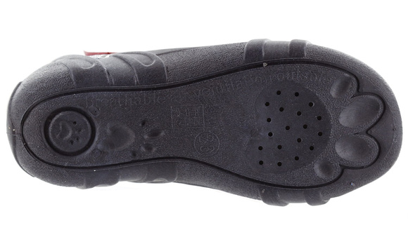 Kapcie dziecięce tekstylne sandałki na rzepy