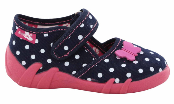 Kapcie dziecięce tekstylne