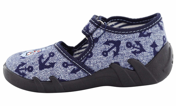 Kapcie dziecięce tekstylne