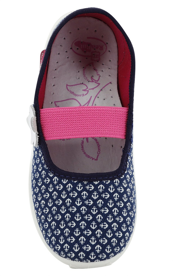 Kapcie dziecięce obuwie tekstylne na gumce