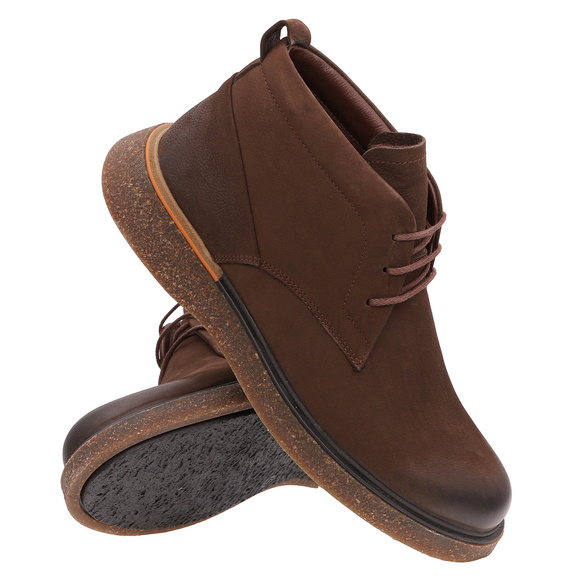 Obuwie męskie skórzane trzewiki sznurowane