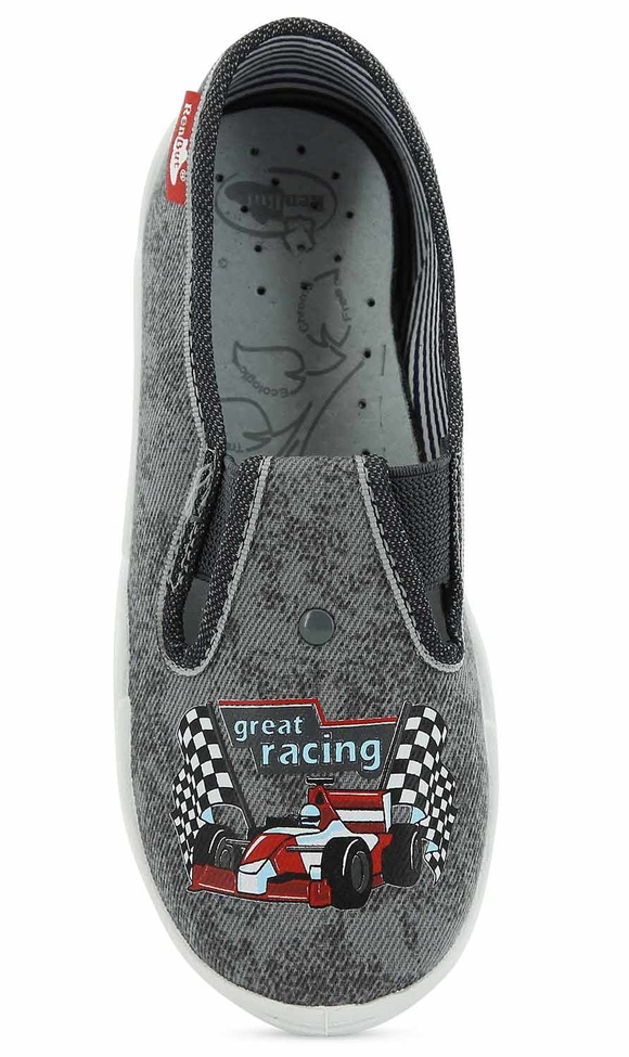 Kapcie dziecięce obuwie tekstylne na gumce