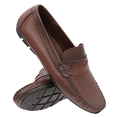 Obuwie męskie półbuty mokasyny skórzane