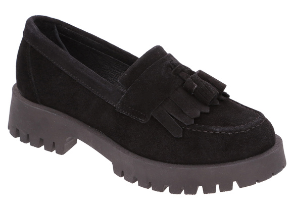 Obuwie damskie mokasyny sznurowane