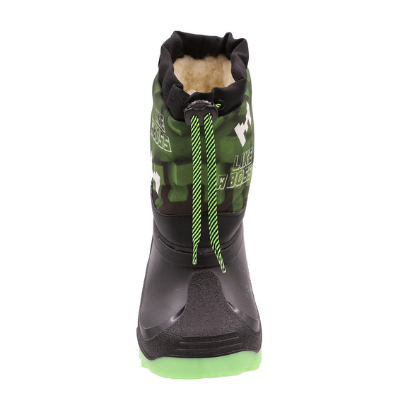 Śniegowce dziecięce na zimę z motywem Minecraft