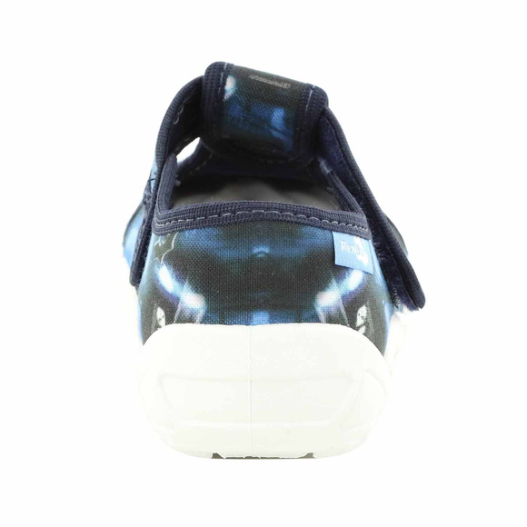 Kapcie dziecięce obuwie tekstylne na rzep