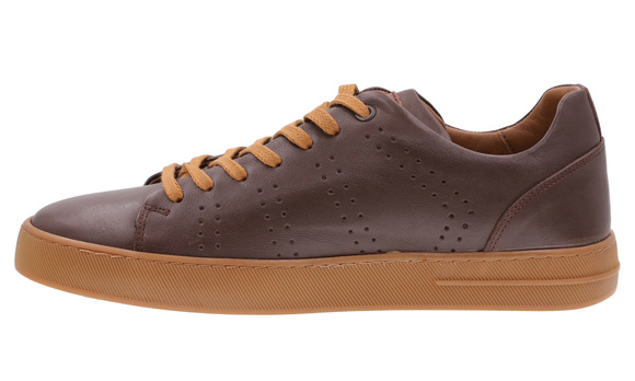 Obuwie męskie półbuty sneakers skórzane