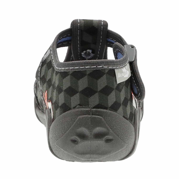 kapcie dziecięce obuwie tekstylne na rzep