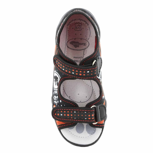 Kapcie dziecięce tekstylne sandałki na rzepy