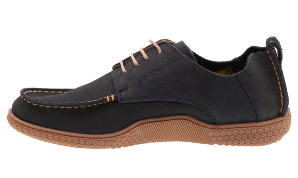 Obuwie męskie półbuty mokasyny sznurowane