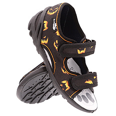 Kapcie dziecięce tekstylne sandałki na rzepy