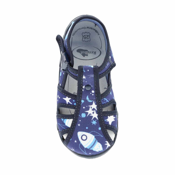 kapcie dziecięce obuwie tekstylne na rzep