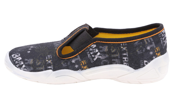 Kapcie dziecięce obuwie tekstylne na gumce