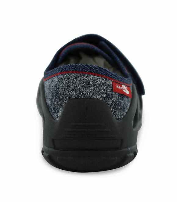 Kapcie dziecięce obuwie tekstylne na rzep