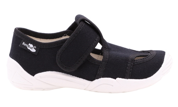 Kapcie dziecięce obuwie tekstylne na rzep