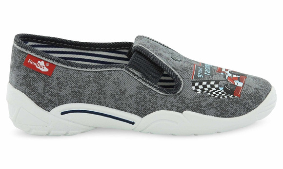 Kapcie dziecięce obuwie tekstylne na gumce