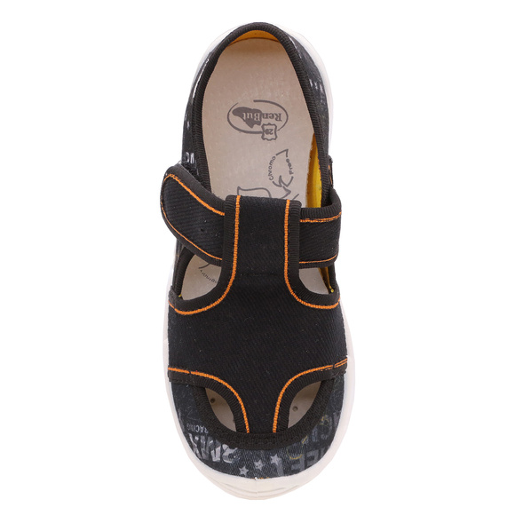 Kapcie dziecięce obuwie tekstylne na rzep