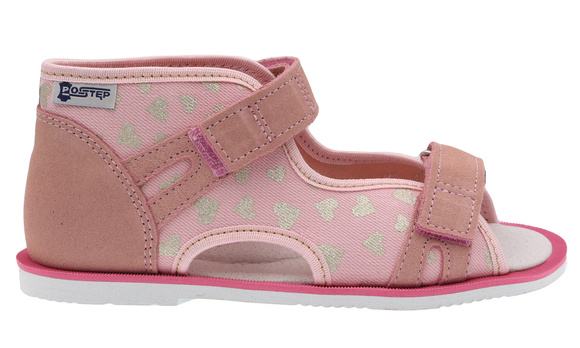 Kapcie dziecięce profilaktyczne na rzepy