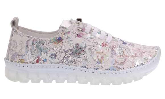 Obuwie damskie sportowe wygodne półbuty z elastyczną podeszwą