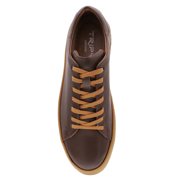 Obuwie męskie półbuty sneakers skórzane