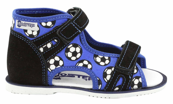 Kapcie dziecięce profilaktyczne obuwie na rzepy