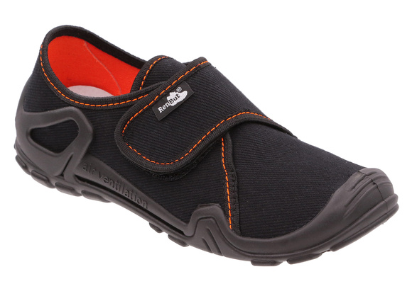 Kapcie dziecięce obuwie tekstylne na rzep