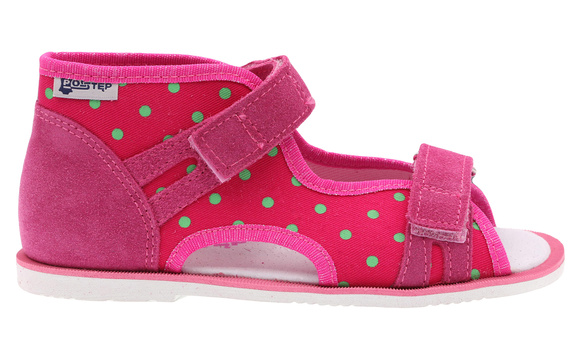 Kapcie dziecięce profilaktyczne na rzepy