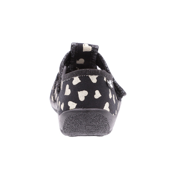 Kapcie dziecięce obuwie tekstylne na rzep