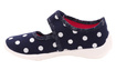 Kapcie dziecięce obuwie tekstylne na rzep
