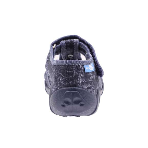 kapcie dziecięce obuwie tekstylne na rzep