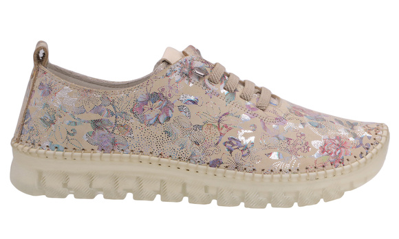 Obuwie damskie sportowe wygodne półbuty z elastyczną podeszwą