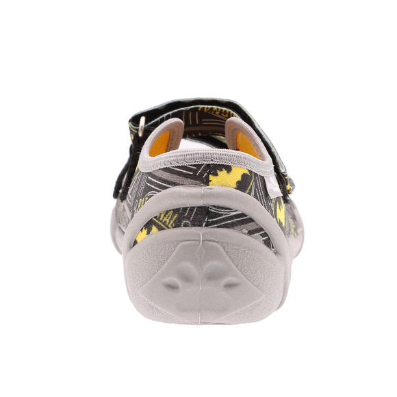 Kapcie dziecięce tekstylne sandałki na rzepy