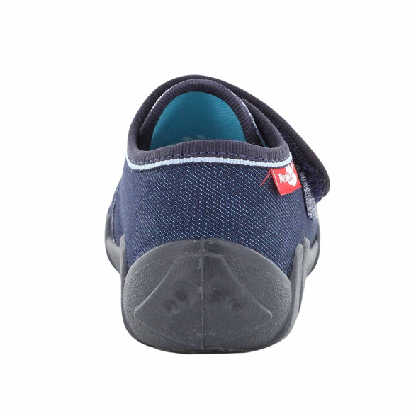 Kapcie dziecięce obuwie tekstylne na rzep