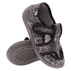 Kapcie dziecięce obuwie tekstylne na rzep