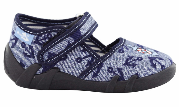 Kapcie dziecięce tekstylne